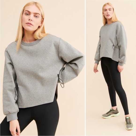 Varley Bella Drawstring Sweatshirt - Picture 1 of 13